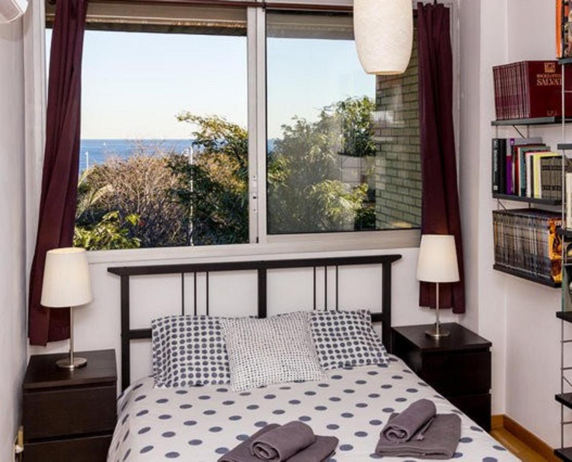 Vila Olimpica Skyline Barcelona Ruang foto